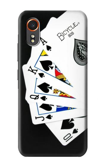 S1078 Poker Royal Straight Flush Hülle Schutzhülle Taschen für Samsung Galaxy XCover7