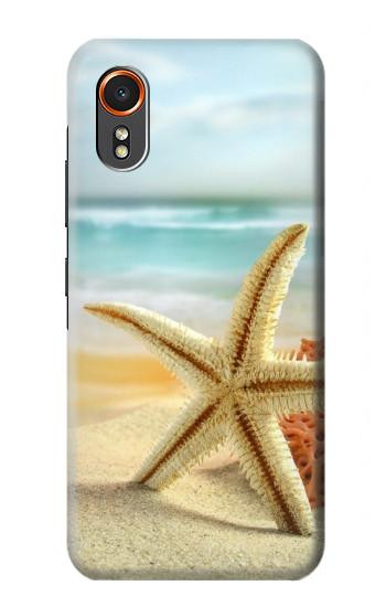 S1117 Starfish on the Beach Hülle Schutzhülle Taschen für Samsung Galaxy XCover7