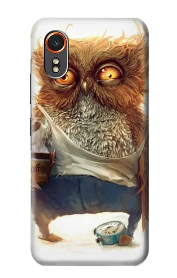S1133 Wake up Owl Hülle Schutzhülle Taschen für Samsung Galaxy XCover7