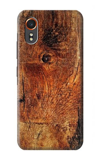 S1140 Wood Skin Graphic Hülle Schutzhülle Taschen für Samsung Galaxy XCover7
