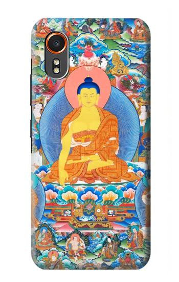 S1256 Buddha Paint Hülle Schutzhülle Taschen für Samsung Galaxy XCover7