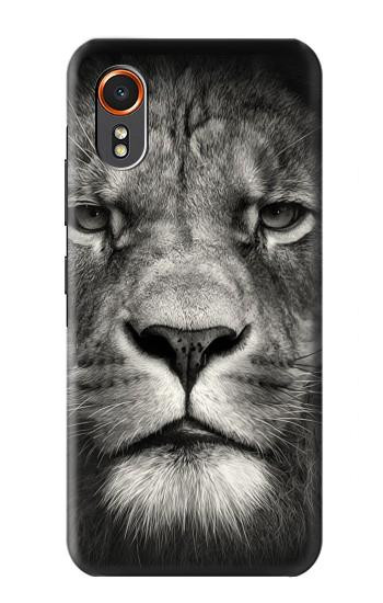 S1352 Lion Face Hülle Schutzhülle Taschen für Samsung Galaxy XCover7