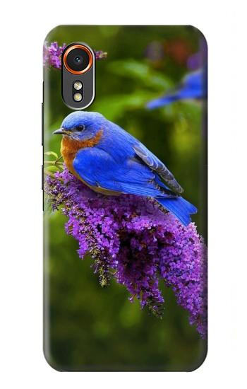 S1565 Bluebird of Happiness Blue Bird Hülle Schutzhülle Taschen für Samsung Galaxy XCover7