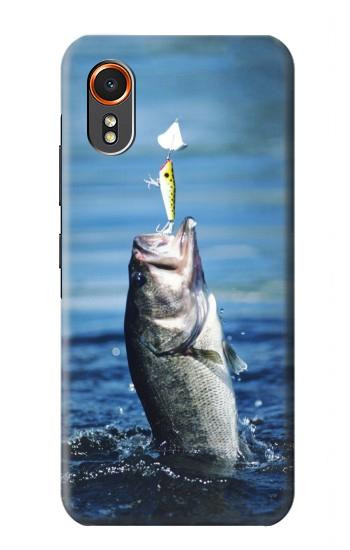 S1594 Bass Fishing Hülle Schutzhülle Taschen für Samsung Galaxy XCover7