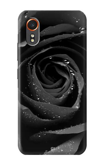 S1598 Black Rose Hülle Schutzhülle Taschen für Samsung Galaxy XCover7