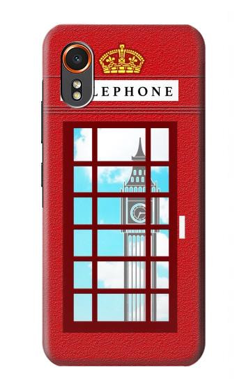 S2059 England British Telephone Box Minimalist Hülle Schutzhülle Taschen für Samsung Galaxy XCover7