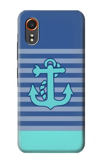 S2081 Nautical Anchor Hülle Schutzhülle Taschen für Samsung Galaxy XCover7