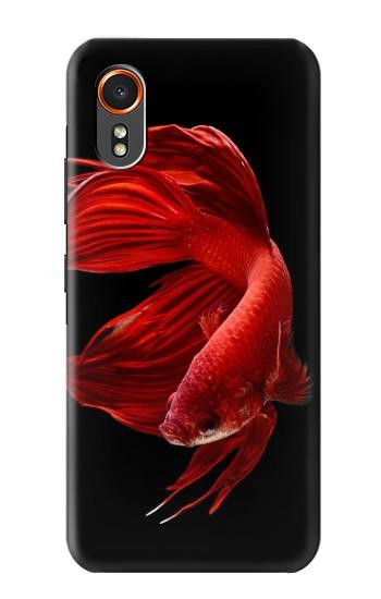 S2092 Red Siamese Fighting Fish Hülle Schutzhülle Taschen für Samsung Galaxy XCover7