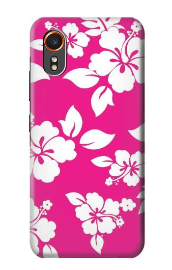S2246 Hawaiian Hibiscus Pink Pattern Hülle Schutzhülle Taschen für Samsung Galaxy XCover7