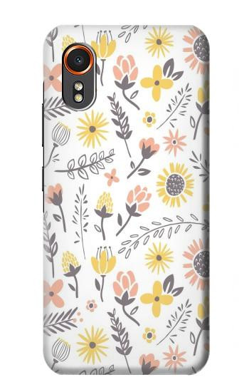 S2354 Pastel Flowers Pattern Hülle Schutzhülle Taschen für Samsung Galaxy XCover7