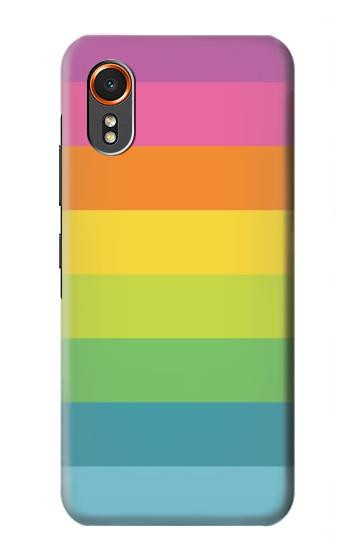 S2363 Rainbow Pattern Hülle Schutzhülle Taschen für Samsung Galaxy XCover7