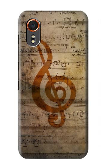 S2368 Sheet Music Notes Hülle Schutzhülle Taschen für Samsung Galaxy XCover7