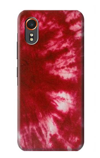 S2480 Tie Dye Red Hülle Schutzhülle Taschen für Samsung Galaxy XCover7
