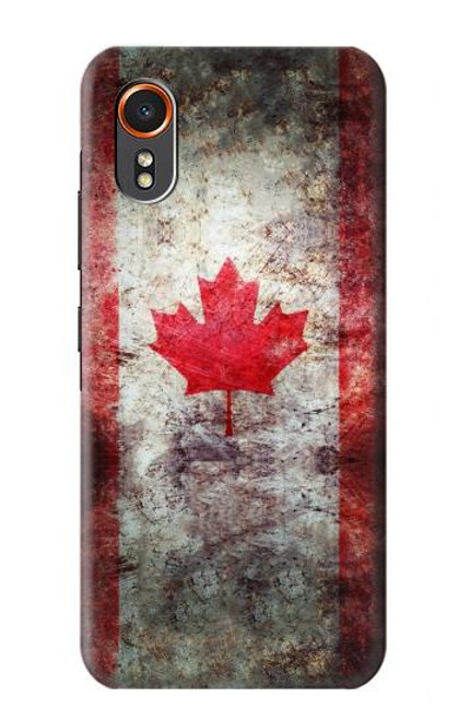 S2490 Canada Maple Leaf Flag Texture Hülle Schutzhülle Taschen für Samsung Galaxy XCover7
