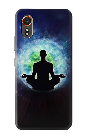 S2527 Yoga Nature Universe Hülle Schutzhülle Taschen für Samsung Galaxy XCover7