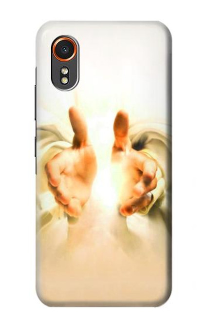 S2546 Hand of God Heaven Hülle Schutzhülle Taschen für Samsung Galaxy XCover7
