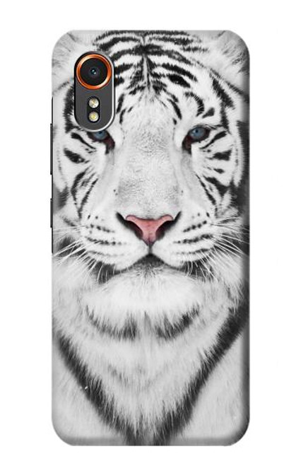 S2553 White Tiger Hülle Schutzhülle Taschen für Samsung Galaxy XCover7