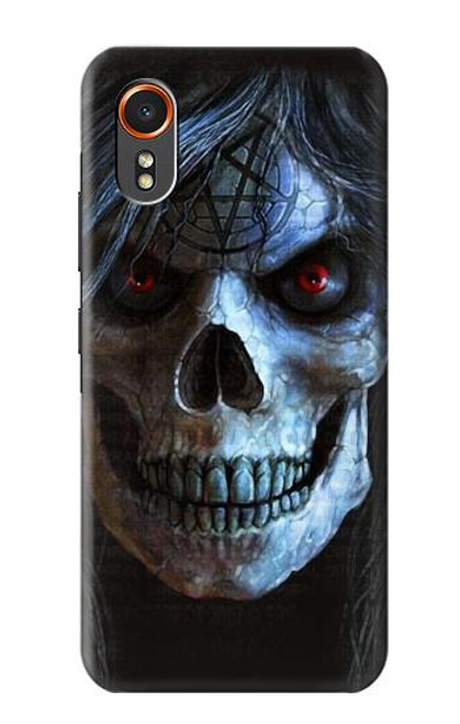 S2585 Evil Death Skull Pentagram Hülle Schutzhülle Taschen für Samsung Galaxy XCover7