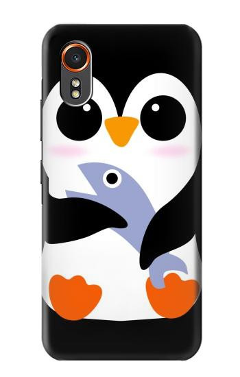 S2631 Cute Baby Penguin Hülle Schutzhülle Taschen für Samsung Galaxy XCover7