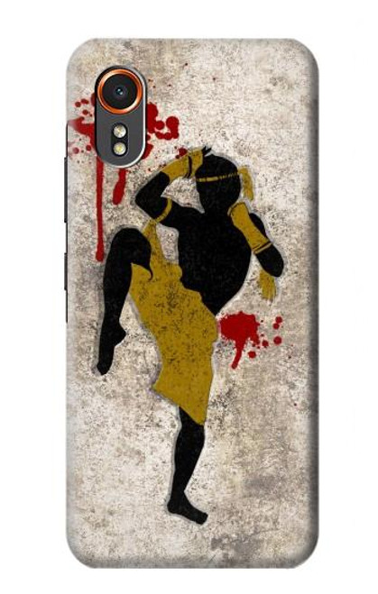 S2635 Muay Thai Kickboxing Fight Blood Hülle Schutzhülle Taschen für Samsung Galaxy XCover7