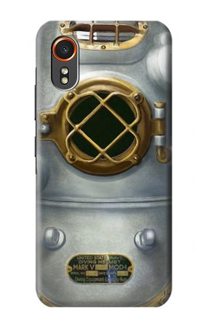S2646 Vintage Deep Sea Diver Helmet Hülle Schutzhülle Taschen für Samsung Galaxy XCover7