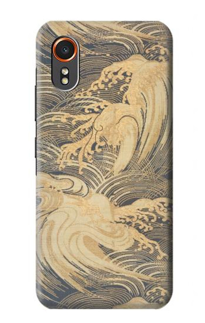 S2680 Japan Art Obi With Stylized Waves Hülle Schutzhülle Taschen für Samsung Galaxy XCover7