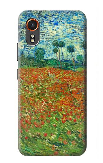 S2681 Field Of Poppies Vincent Van Gogh Hülle Schutzhülle Taschen für Samsung Galaxy XCover7
