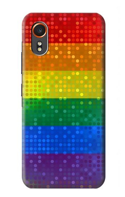 S2683 Rainbow LGBT Pride Flag Hülle Schutzhülle Taschen für Samsung Galaxy XCover7