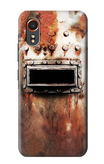 S2684 Vintage Welding Helmet Hülle Schutzhülle Taschen für Samsung Galaxy XCover7