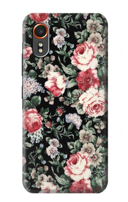 S2727 Vintage Rose Pattern Hülle Schutzhülle Taschen für Samsung Galaxy XCover7