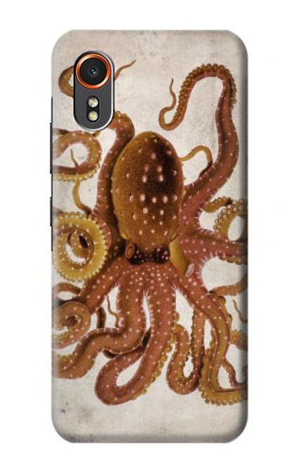 S2801 Vintage Octopus Hülle Schutzhülle Taschen für Samsung Galaxy XCover7