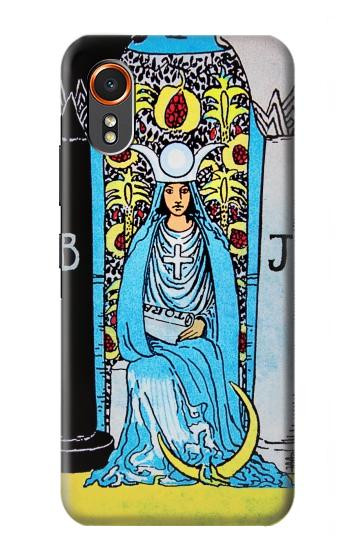 S2837 The High Priestess Vintage Tarot Card Hülle Schutzhülle Taschen für Samsung Galaxy XCover7