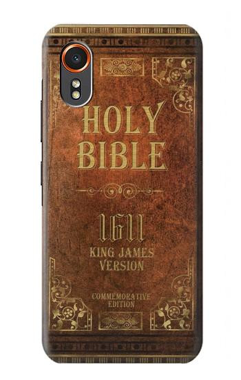 S2890 Holy Bible 1611 King James Version Hülle Schutzhülle Taschen für Samsung Galaxy XCover7