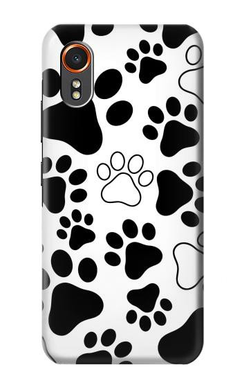 S2904 Dog Paw Prints Hülle Schutzhülle Taschen für Samsung Galaxy XCover7