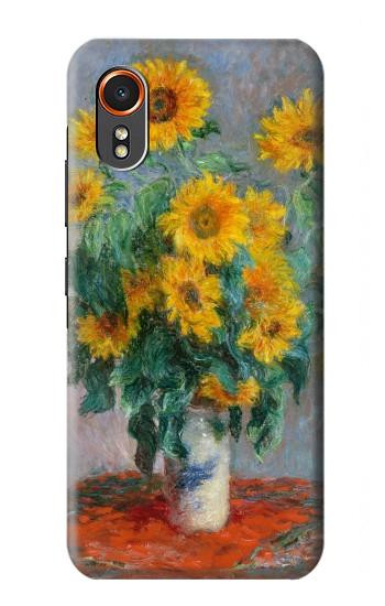 S2937 Claude Monet Bouquet of Sunflowers Hülle Schutzhülle Taschen für Samsung Galaxy XCover7