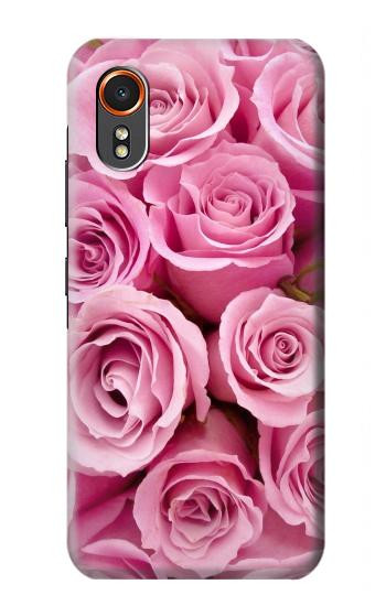S2943 Pink Rose Hülle Schutzhülle Taschen für Samsung Galaxy XCover7