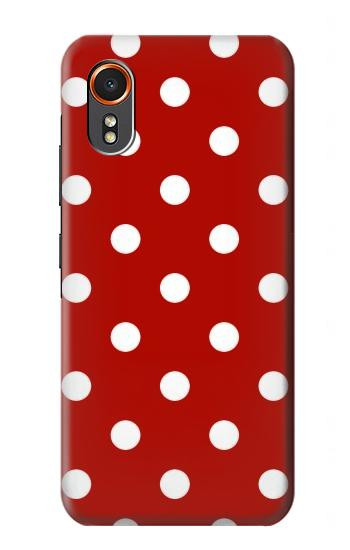 S2951 Red Polka Dots Hülle Schutzhülle Taschen für Samsung Galaxy XCover7