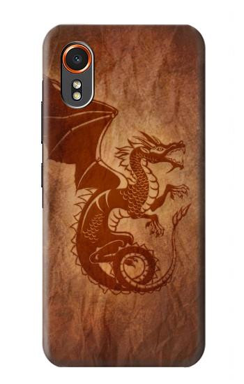S3086 Red Dragon Tattoo Hülle Schutzhülle Taschen für Samsung Galaxy XCover7