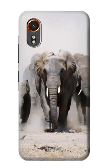 S3142 African Elephant Hülle Schutzhülle Taschen für Samsung Galaxy XCover7
