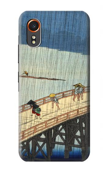 S3347 Utagawa Hiroshige Sudden shower Hülle Schutzhülle Taschen für Samsung Galaxy XCover7