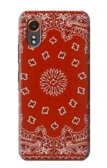 S3355 Bandana Red Pattern Hülle Schutzhülle Taschen für Samsung Galaxy XCover7