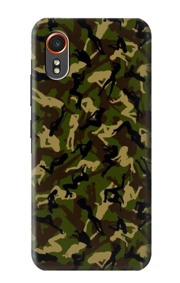 S3356 Sexy Girls Camo Camouflage Hülle Schutzhülle Taschen für Samsung Galaxy XCover7