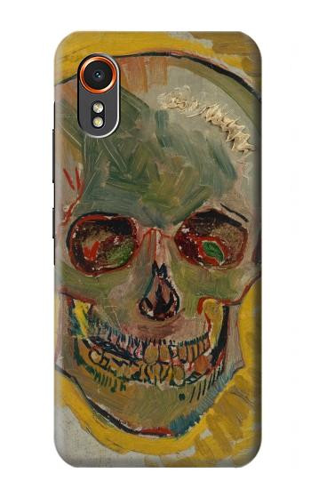 S3359 Vincent Van Gogh Skull Hülle Schutzhülle Taschen für Samsung Galaxy XCover7