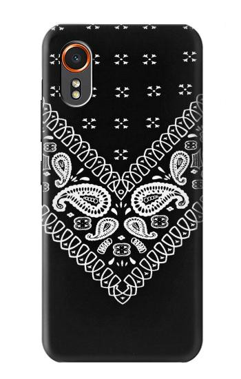 S3363 Bandana Black Pattern Hülle Schutzhülle Taschen für Samsung Galaxy XCover7