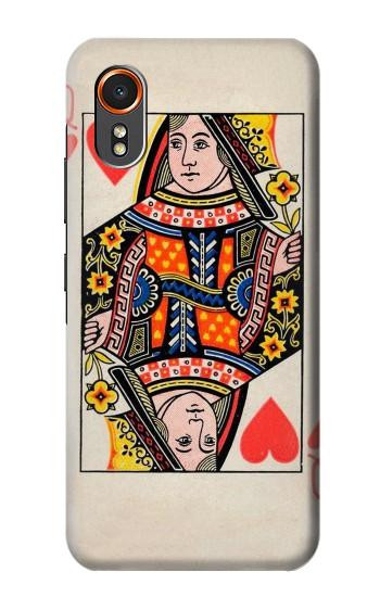 S3429 Queen Hearts Card Hülle Schutzhülle Taschen für Samsung Galaxy XCover7
