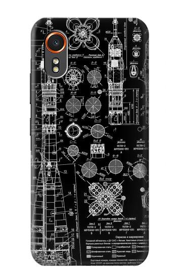 S3436 Apollo Blue Print Hülle Schutzhülle Taschen für Samsung Galaxy XCover7