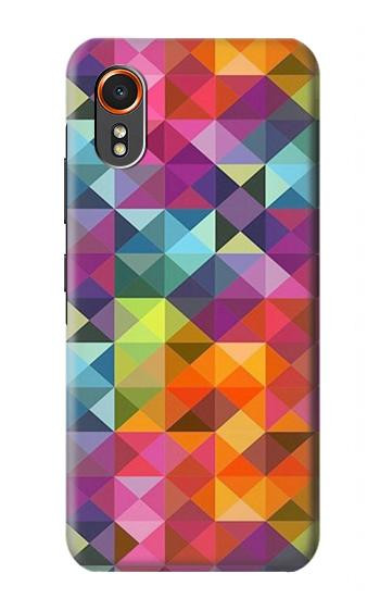 S3477 Abstract Diamond Pattern Hülle Schutzhülle Taschen für Samsung Galaxy XCover7