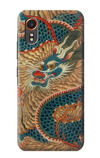 S3541 Dragon Cloud Painting Hülle Schutzhülle Taschen für Samsung Galaxy XCover7