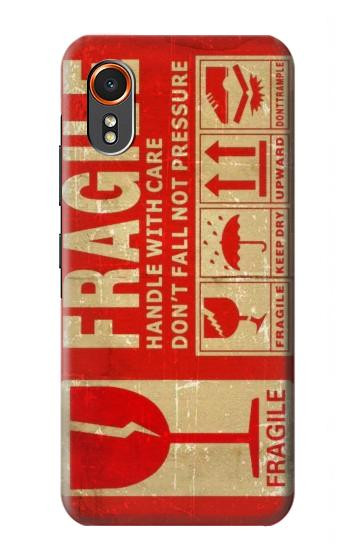 S3552 Vintage Fragile Label Art Hülle Schutzhülle Taschen für Samsung Galaxy XCover7