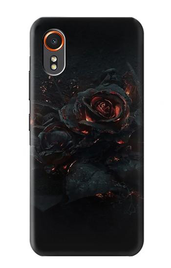 S3672 Burned Rose Hülle Schutzhülle Taschen für Samsung Galaxy XCover7